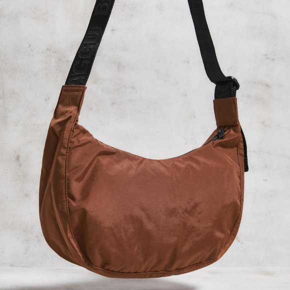 NWT Baggu Crescent Bag Medium - Brown - Picture 13 of 14